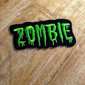 Zombie Iron On Patch 3/$23